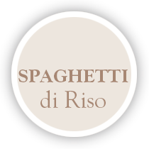spaghetti di riso biodiverso una garlanda