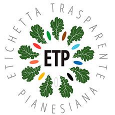 ETP-Etichetta trasparente Pianesiana-una garlanda certificata Etichetta trasparente Pianesiana